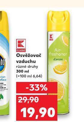 Kaufland Osvěžovač vzduchu nabídka