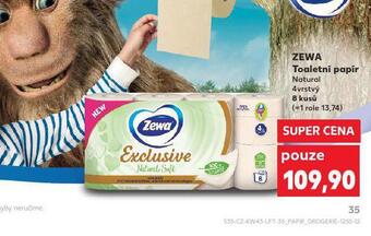 Kaufland Zewa deluxe toaletní papír nabídka