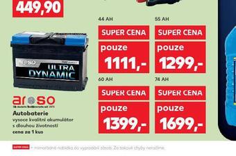 Kaufland Autobaterie 60 ah nabídka
