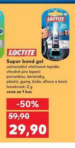Kaufland Super bond gel loctite nabídka