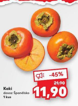 Kaufland Kaki nabídka