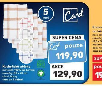 Kaufland Kuchyňské utěrky nabídka