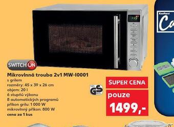 Kaufland Mikrovlnná trouba nabídka