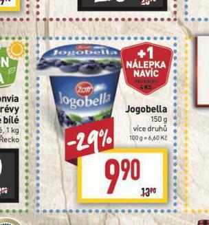 Billa Jogobella nabídka