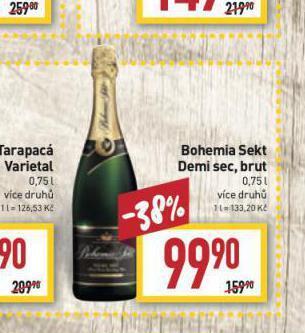 Billa Bohemia sekt nabídka