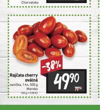 Billa Rajčata cherry oválná nabídka