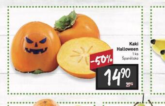 Billa Kaki halloween nabídka