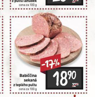 Billa Babiččina sekaná nabídka