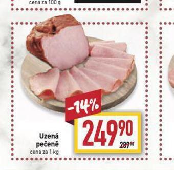 Billa Uzená pečeně nabídka