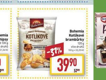 Billa Bohemia kotlíkové brambůrky nabídka