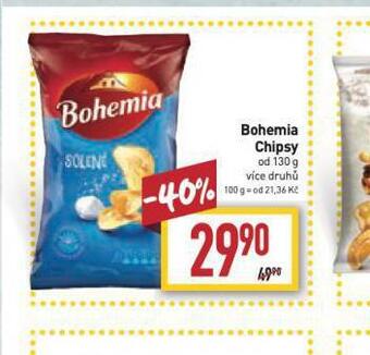 Billa Bohemia chipsy nabídka