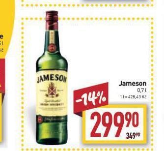 Billa Jameson nabídka