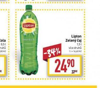 Billa Lipton zelený čaj nabídka