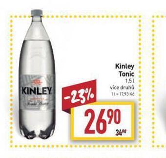 Billa Kinley tonic nabídka