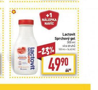 Billa Lactovit sprchový gel nabídka