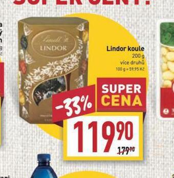 Billa Lindor koule nabídka
