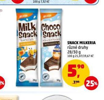 Penny Market Snack milkeria nabídka