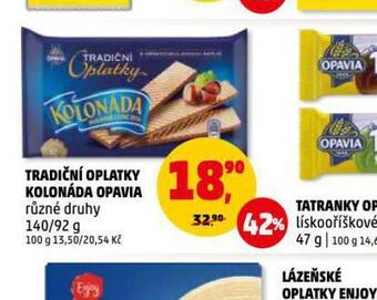 Penny Market Tradiční oplatky kolonáda opavia nabídka