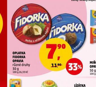 Penny Market Oplatka fidorka opavia nabídka