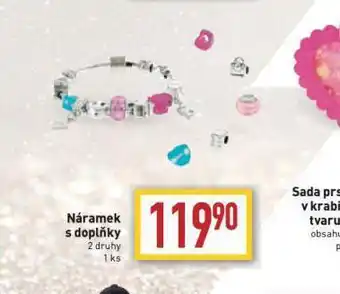 Náramek s doplňky