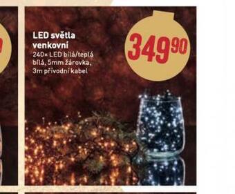 Billa Led světla venkovní nabídka
