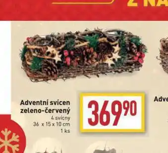 Billa Adventní svícen nabídka