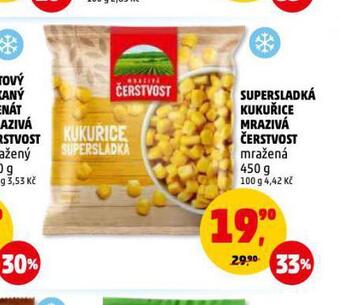 Penny Market Supersladká kukuřice mrazivá čerstvost nabídka
