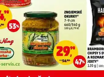 Penny Market Znojemské okurky nabídka