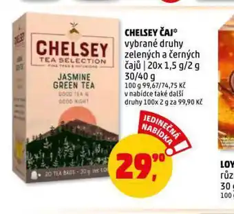 Penny Market Chelsey čaj nabídka