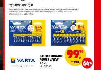 Penny Market Baterie varta longlife nabídka