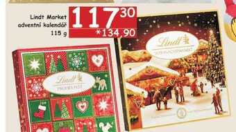 Jip Lindt market adventní kalendář, 115 g nabídka
