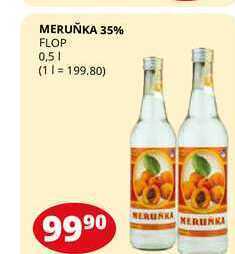 Flop Meruňka 35% flop 0,5l nabídka