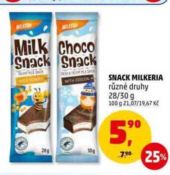 Penny Market Snack milkeria, 28 g nabídka
