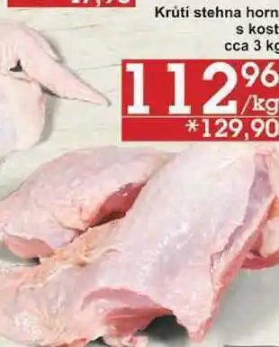 Jip Krůtí stehna horní s kostí, 1 kg nabídka