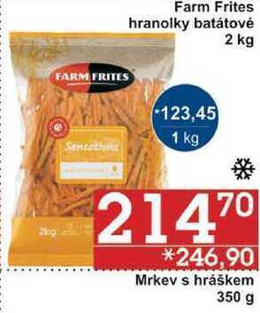 Jip Farm frites hranolky batátové, 2 kg nabídka