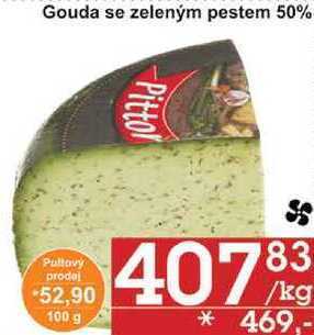 Jip Gouda se zeleným pestem 50%, 1 kg nabídka