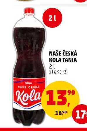 Penny Market Naše česká kola tanja, 2 l nabídka