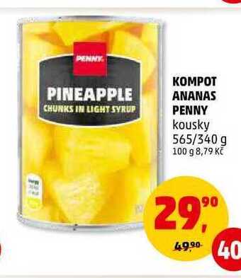 Penny Market Kompot ananas penny, 565 g nabídka