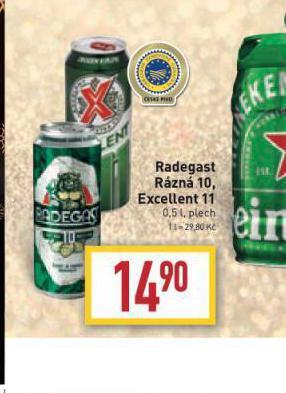 Billa Pivo excelent 11 nabídka