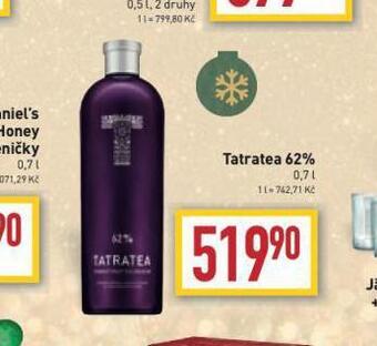 Billa Tatratea 62% nabídka