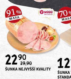Terno Šunka nejvyšší jakosti nabídka