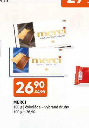 Terno Merci čokoláda nabídka