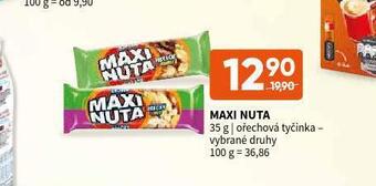 Terno Maxi nuta ořechová tyčinka nabídka