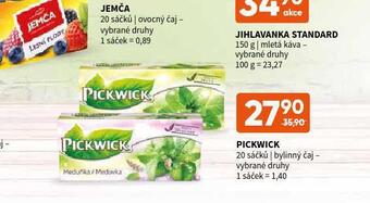Terno Pickwick čaj nabídka