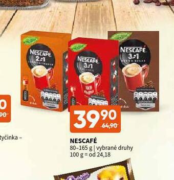 Terno Nescafé nabídka