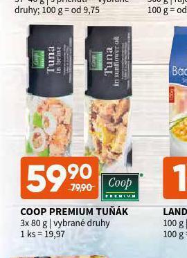 Terno Coop premium tuňák nabídka