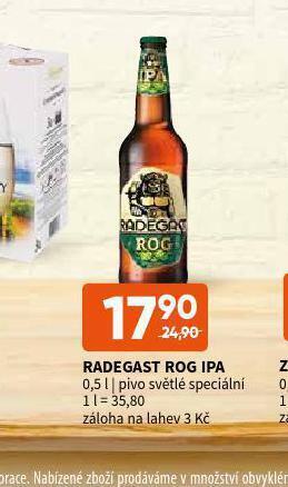 Terno Pivo radegast rog ipa nabídka