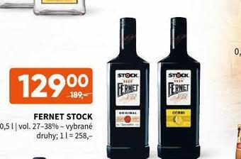 Terno Fernet stock nabídka