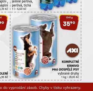 Terno Axi kompletní krmivo pro dospělé psy nabídka