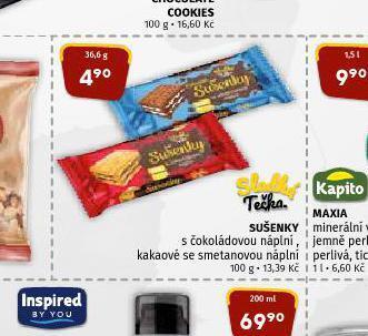 Terno Sladká tečka sušenky nabídka